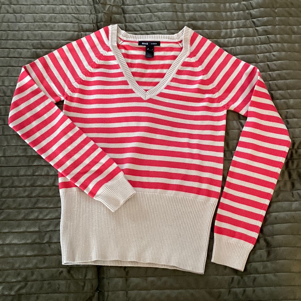 Mango MNG Basics cute sweater Sz S